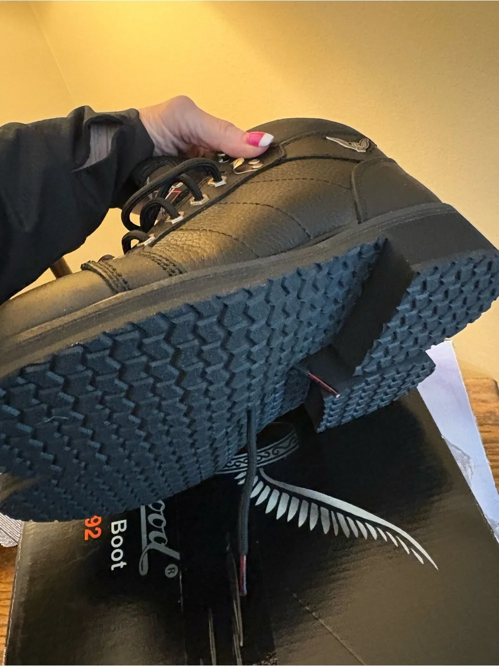 Unisex Thorgood Black Work Boots